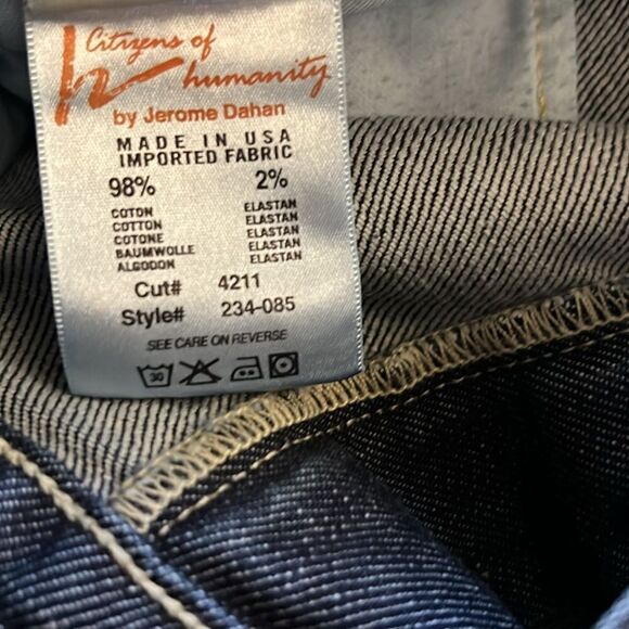 Citizens of Humanity “Crochet H” Low Waist Bootcut Stretch Jeans 30 - Picture 15 of 17